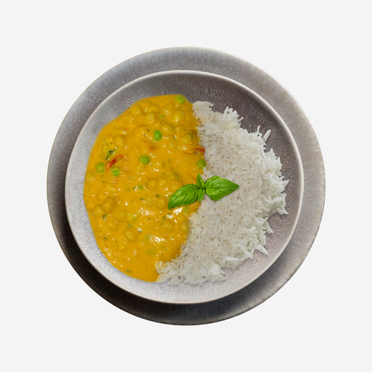 Kichererbsencurry mit Basmatireis