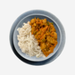 Thai Red Curry mit Sojageschnetzeltem und Reisnudeln